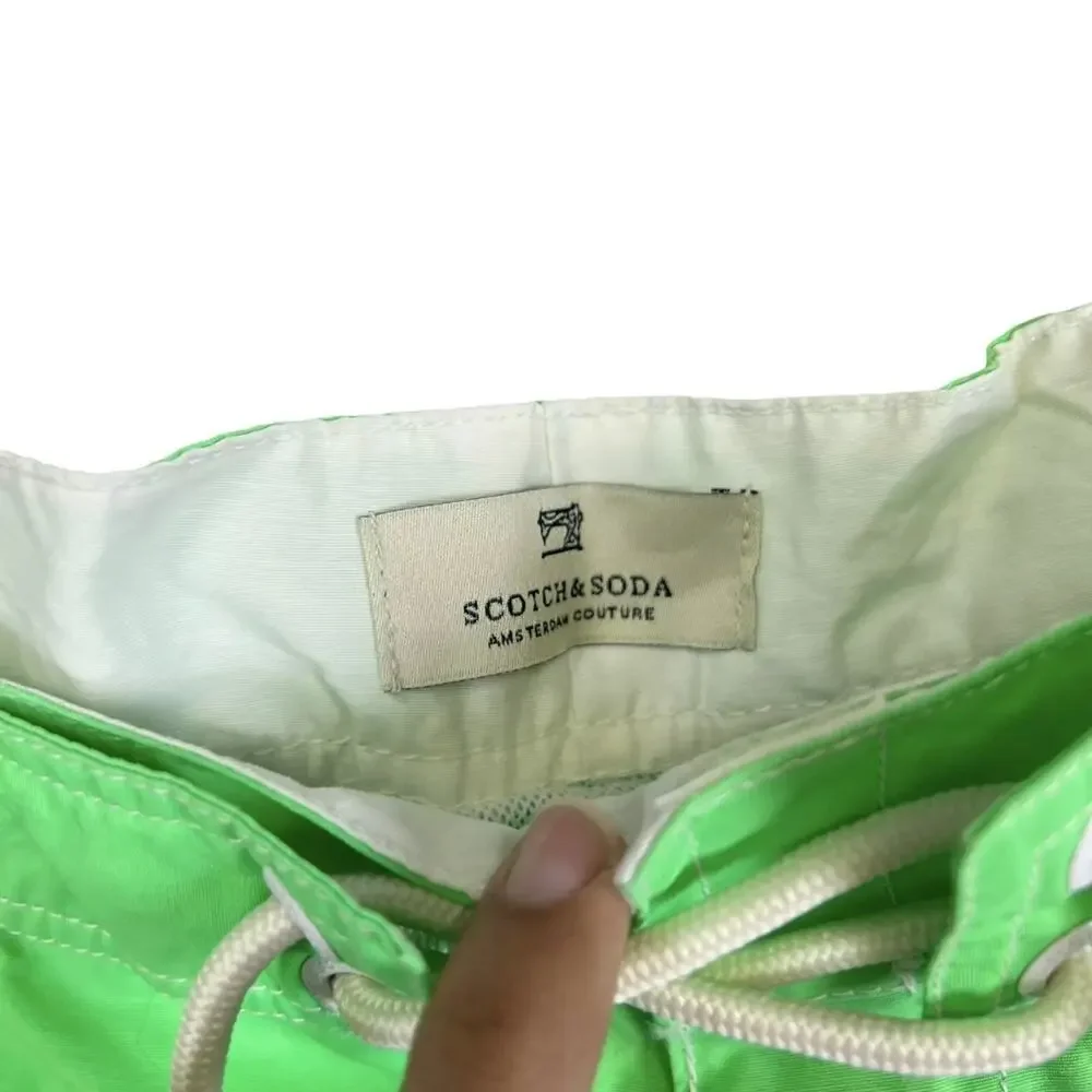 NWT Scotch & Soda Men’s Swim Trunks Colorblock Shorts Size‎ 2XL